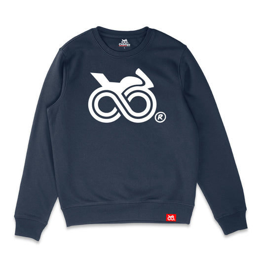 SUDADERA PREMIUM CHAMPS POWER BASIC NAVY BLUE